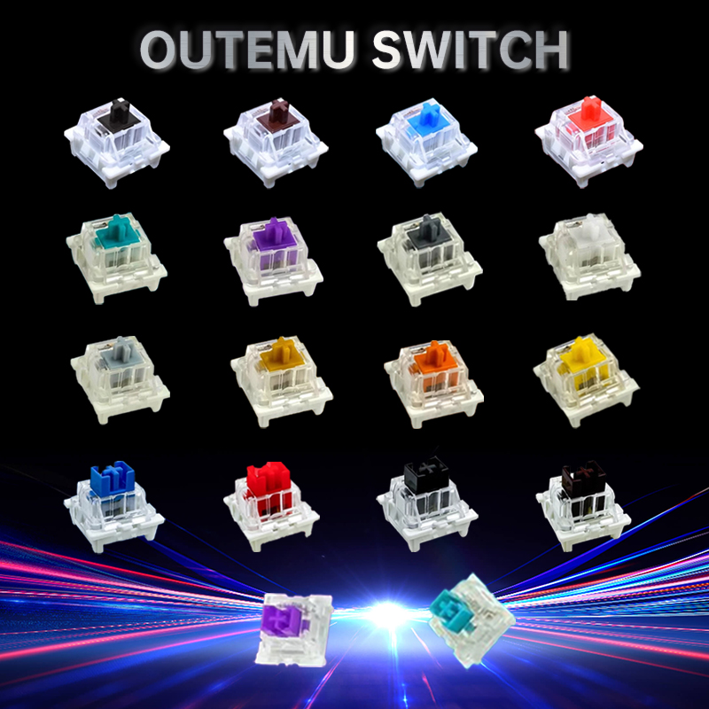 Keyboard Gaming Blue Switch - Interruttori Outemu per Tastiera 3 Pin