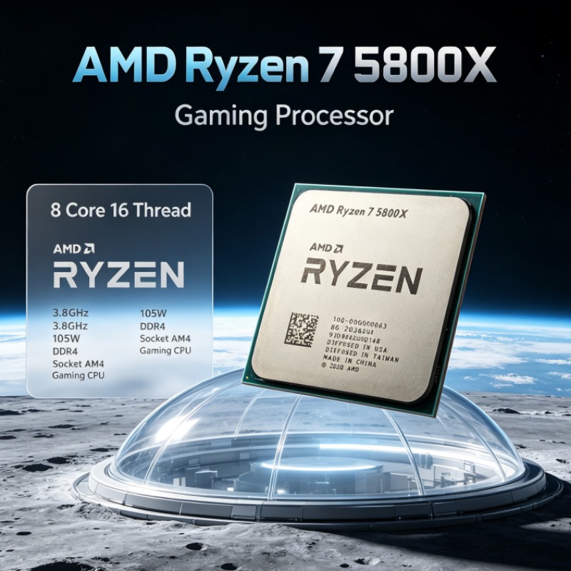 Amd Cpu Ryzen 7 - Processore AMD Ryzen 7 5800X AM4