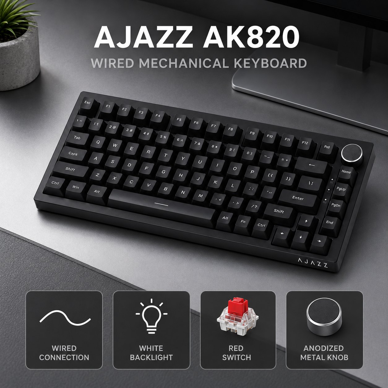 Tastiera meccanica da gaming A - Gaming Keyboard Hot Swappable recensione e prezzo