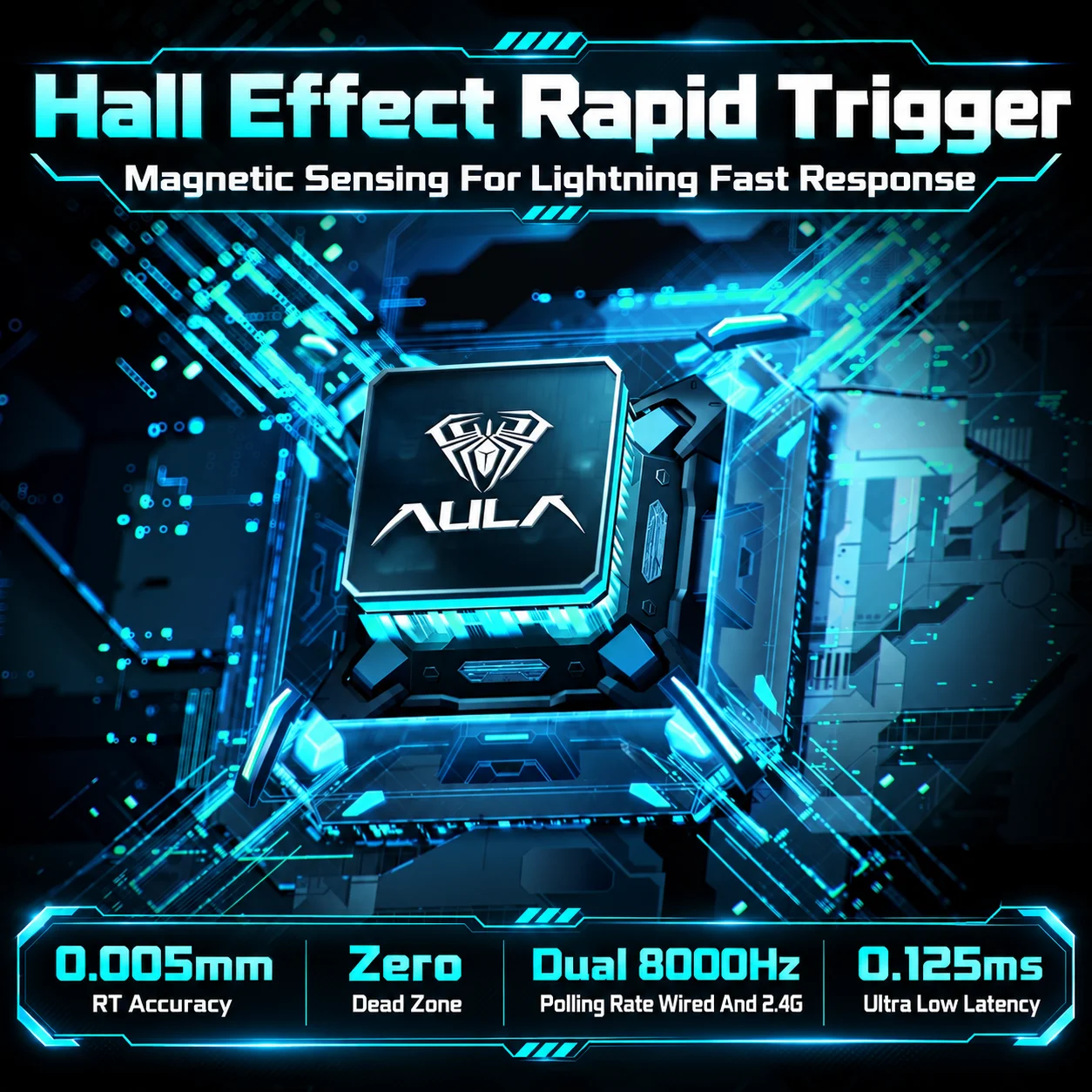 Tastiera da gaming AULA Hero68 - Gaming Keyboard Nearby recensione e prezzo
