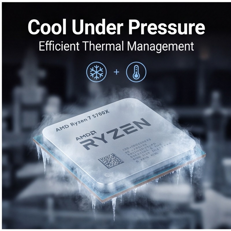 Processore AMD Ryzen 7 5700X 8 - Amd Cpu Ryzen 7 recensione e prezzo