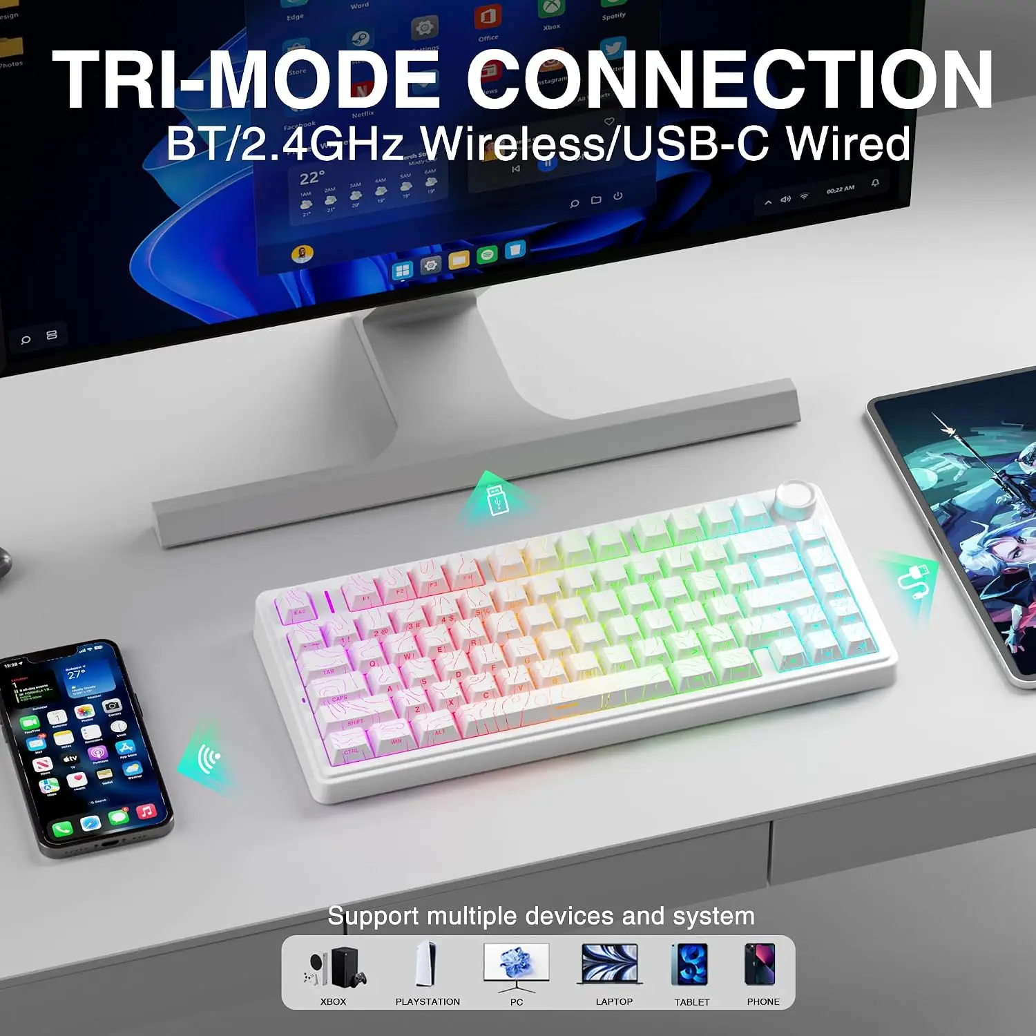 Tastiera meccanica da gaming A - Gaming Keyboard No Rgb recensione e prezzo