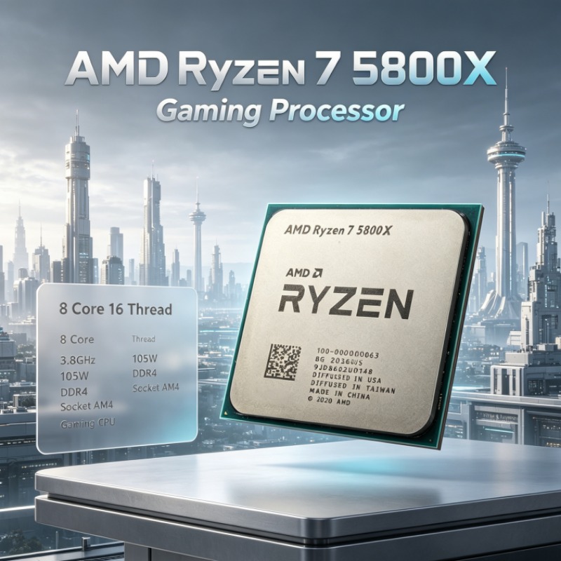 Processore AMD Ryzen 7 5800X A - Amd Cpu Ryzen 7 recensione e prezzo