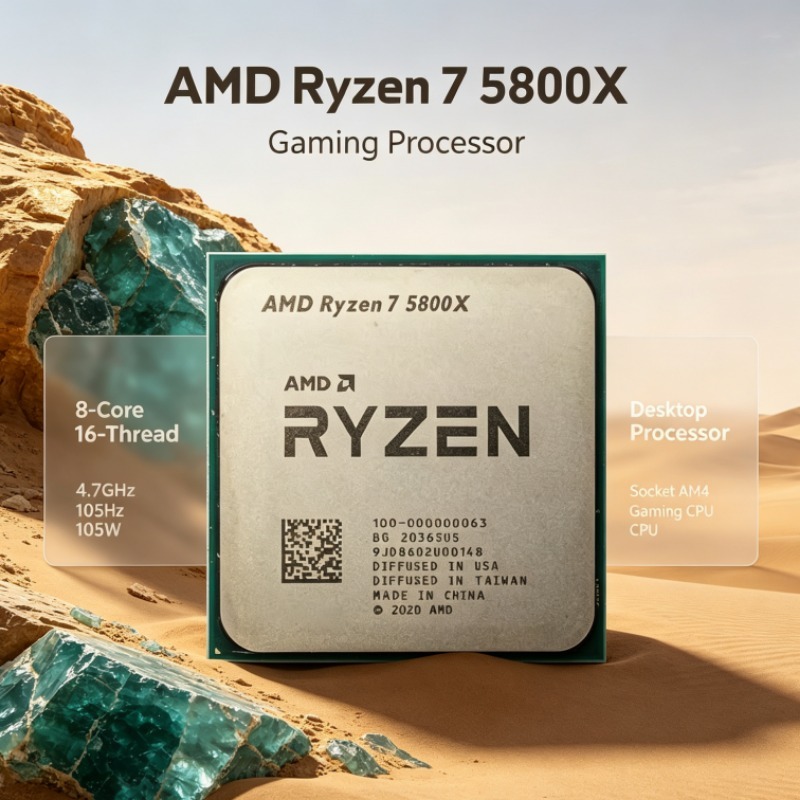 Processore AMD Ryzen 7 5800X A - Amd Cpu Ryzen 7 recensione e prezzo