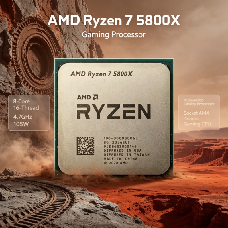 Processore AMD Ryzen 7 5800X A - Amd Cpu Ryzen 7 recensione e prezzo